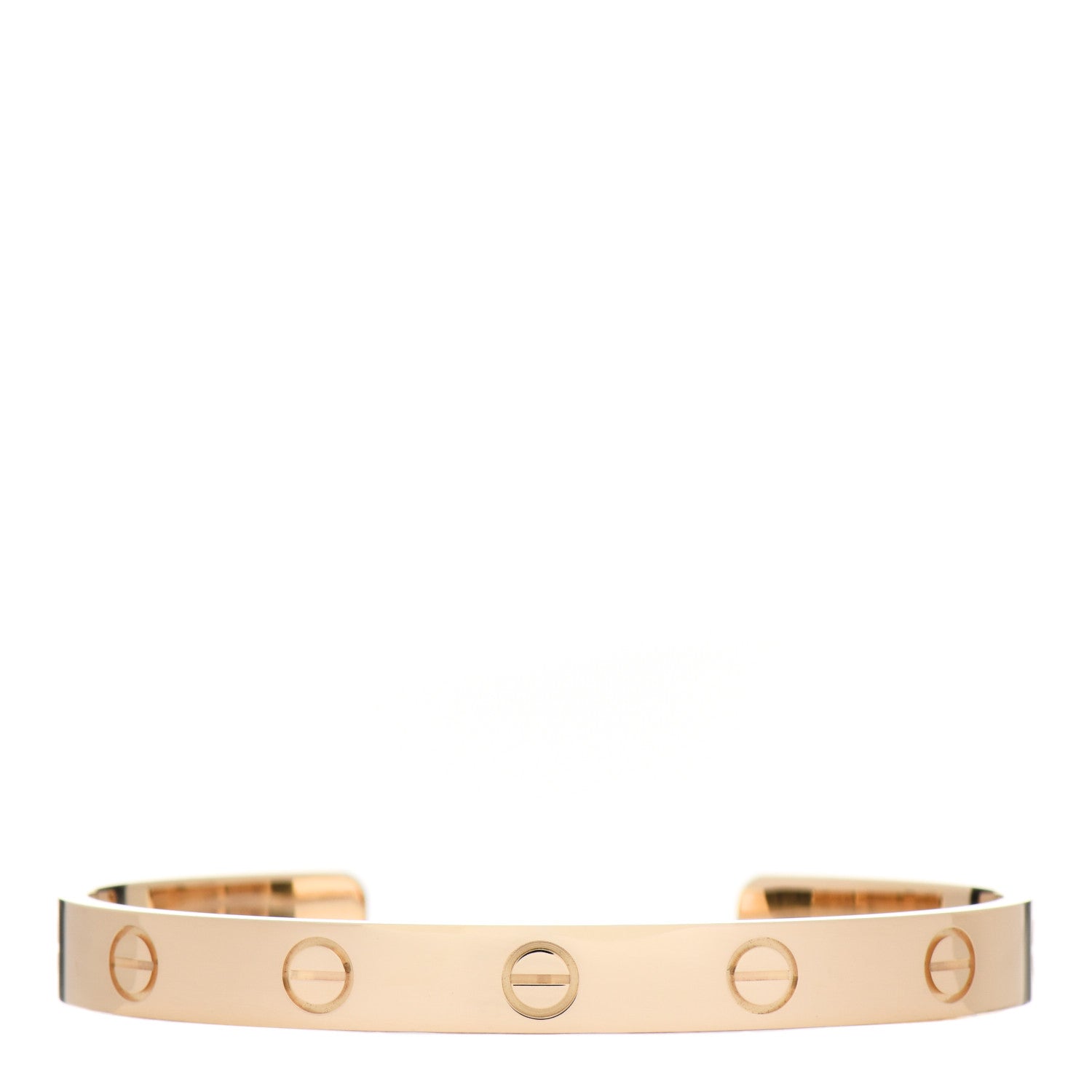 Cartier 18K Yellow Gold LOVE Cuff Bracelet 16 1 of 4