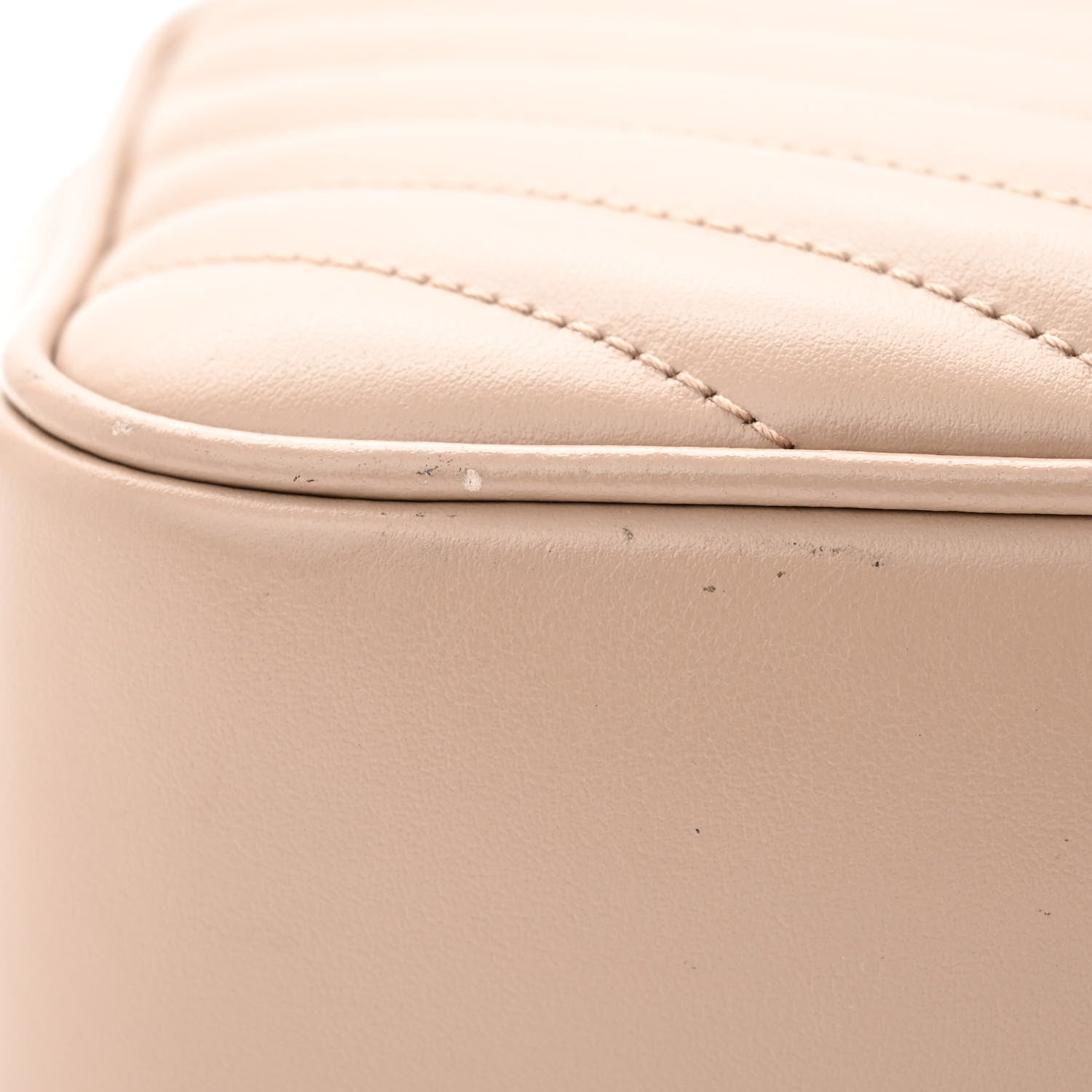 Saint Laurent Calfskin Matelasse Monogram Lou Camera Bag Dark Beige 14 of 14