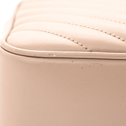 Saint Laurent Calfskin Matelasse Monogram Lou Camera Bag Dark Beige 14 of 14