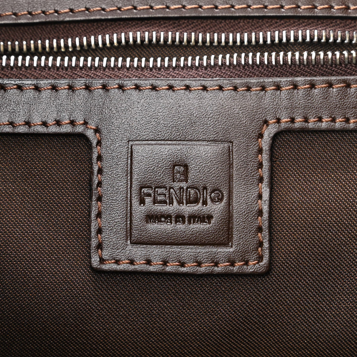 Fendi Zucca Hobo Tobacco 6 of 11