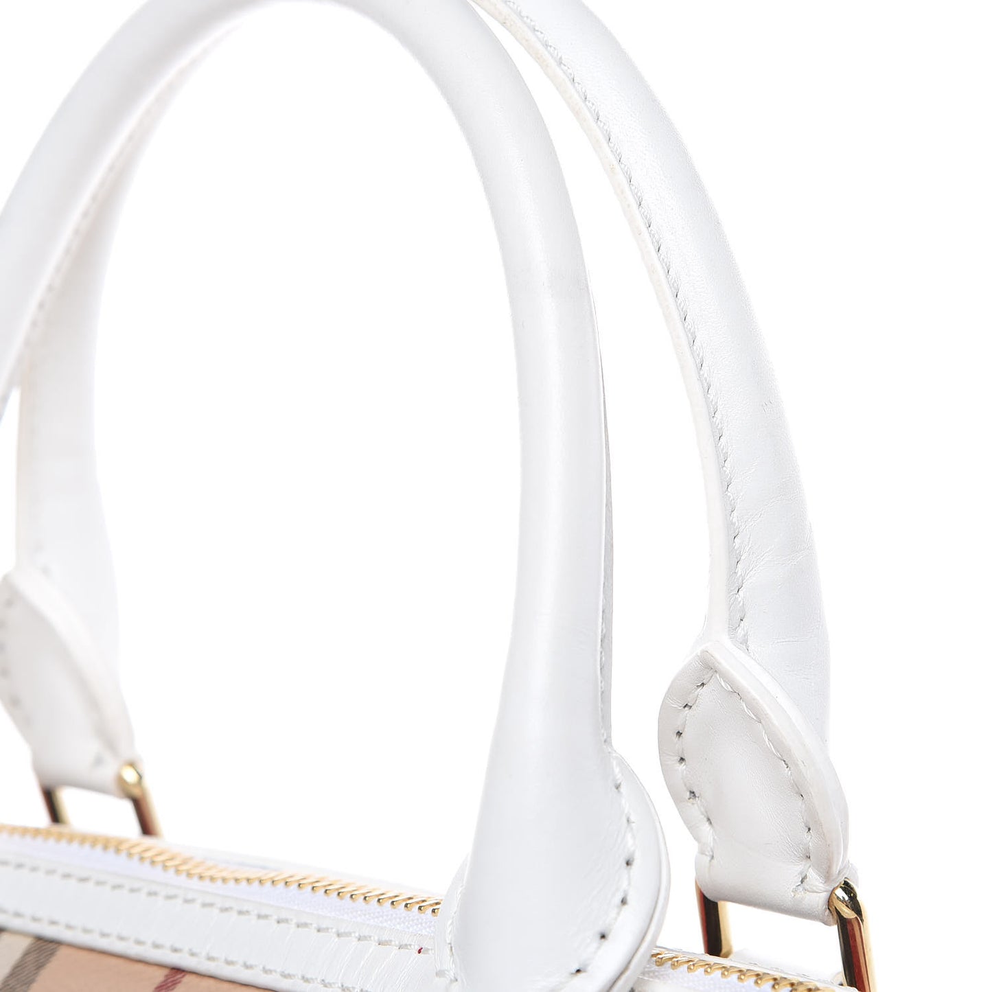 Haymarket Check Medium Alchester Bowling Bag White Military Red