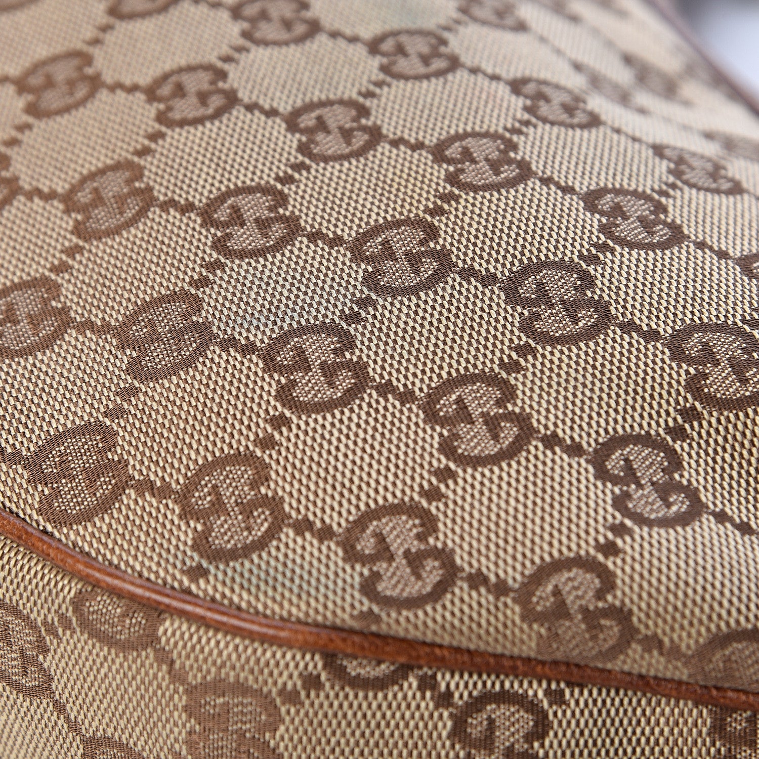 Gucci Monogram Bamboo Ring Hobo Brown 10 of 16