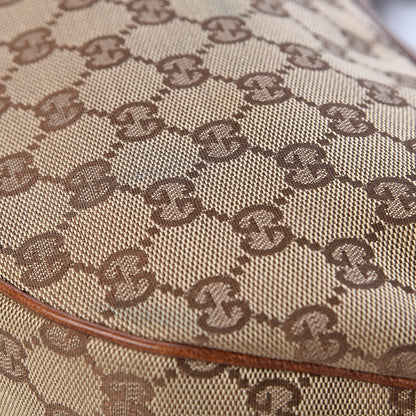 Gucci Monogram Bamboo Ring Hobo Brown 10 of 16