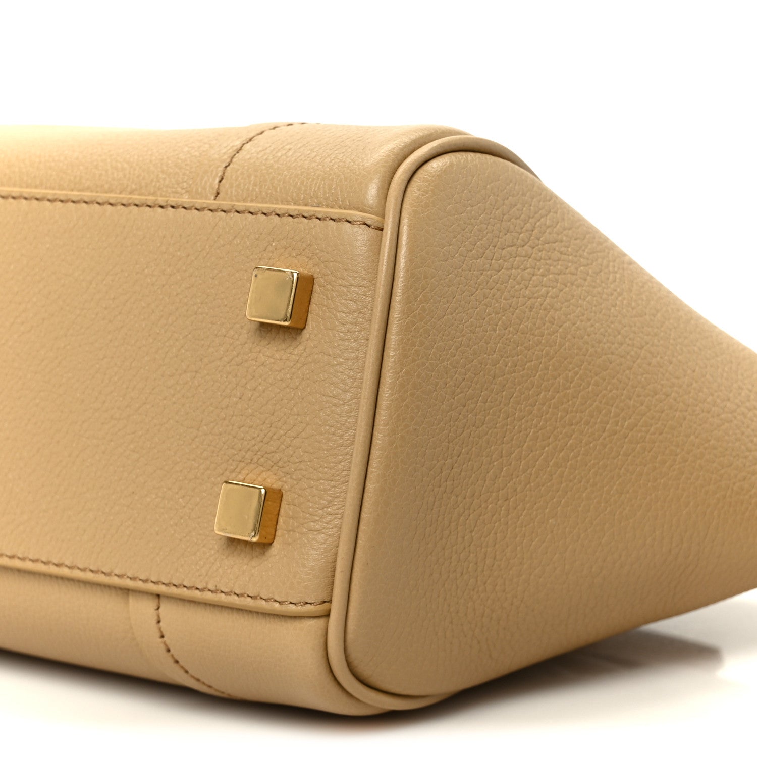 Celine Grained Calfskin Little New Luggage Sandcastle 9 of 9