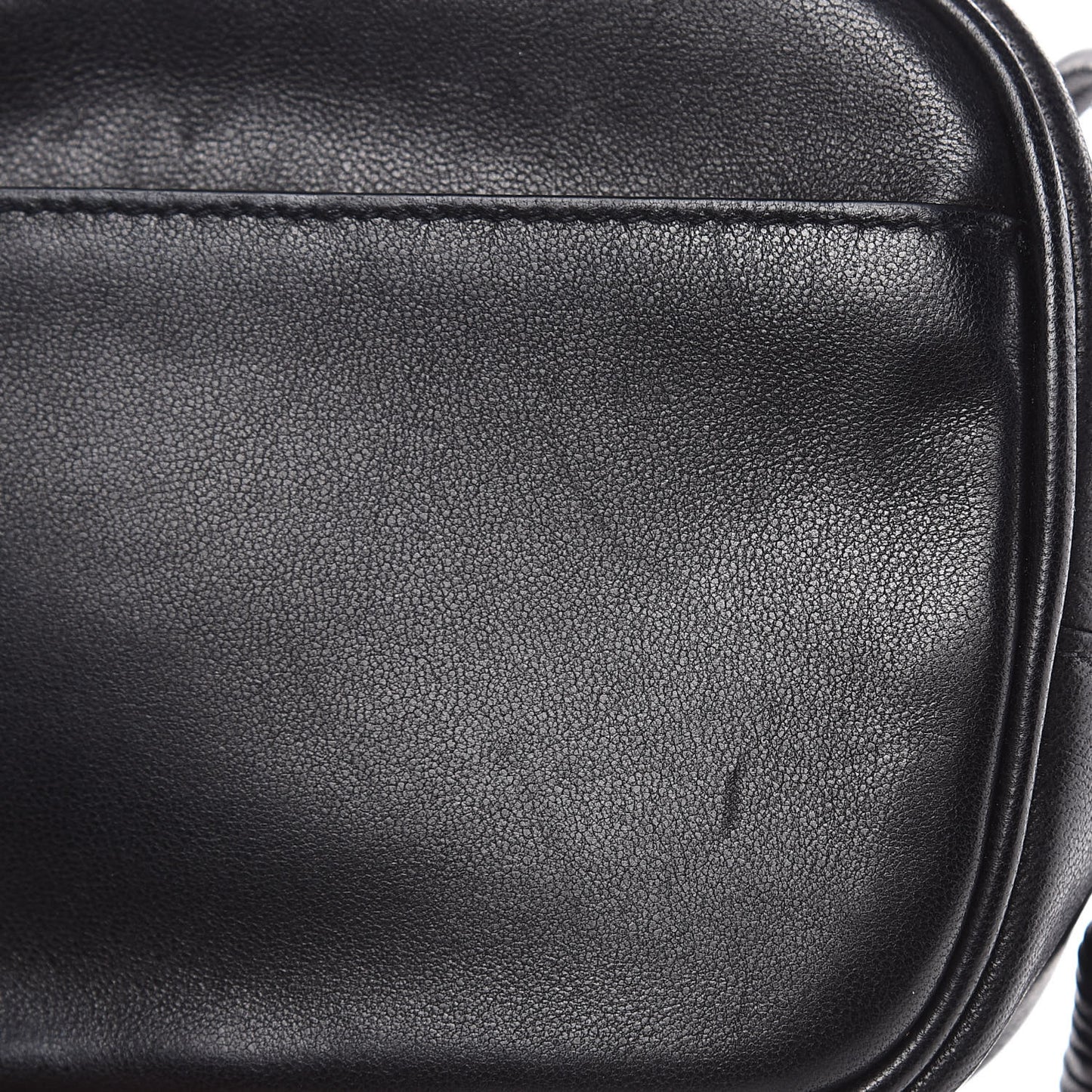 Nappa Embossed Star Monogram Blogger Bag Black