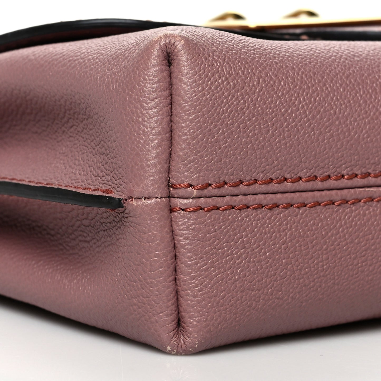 Soft Grain Calfskin Small Medley Crossbody Dusty Pink