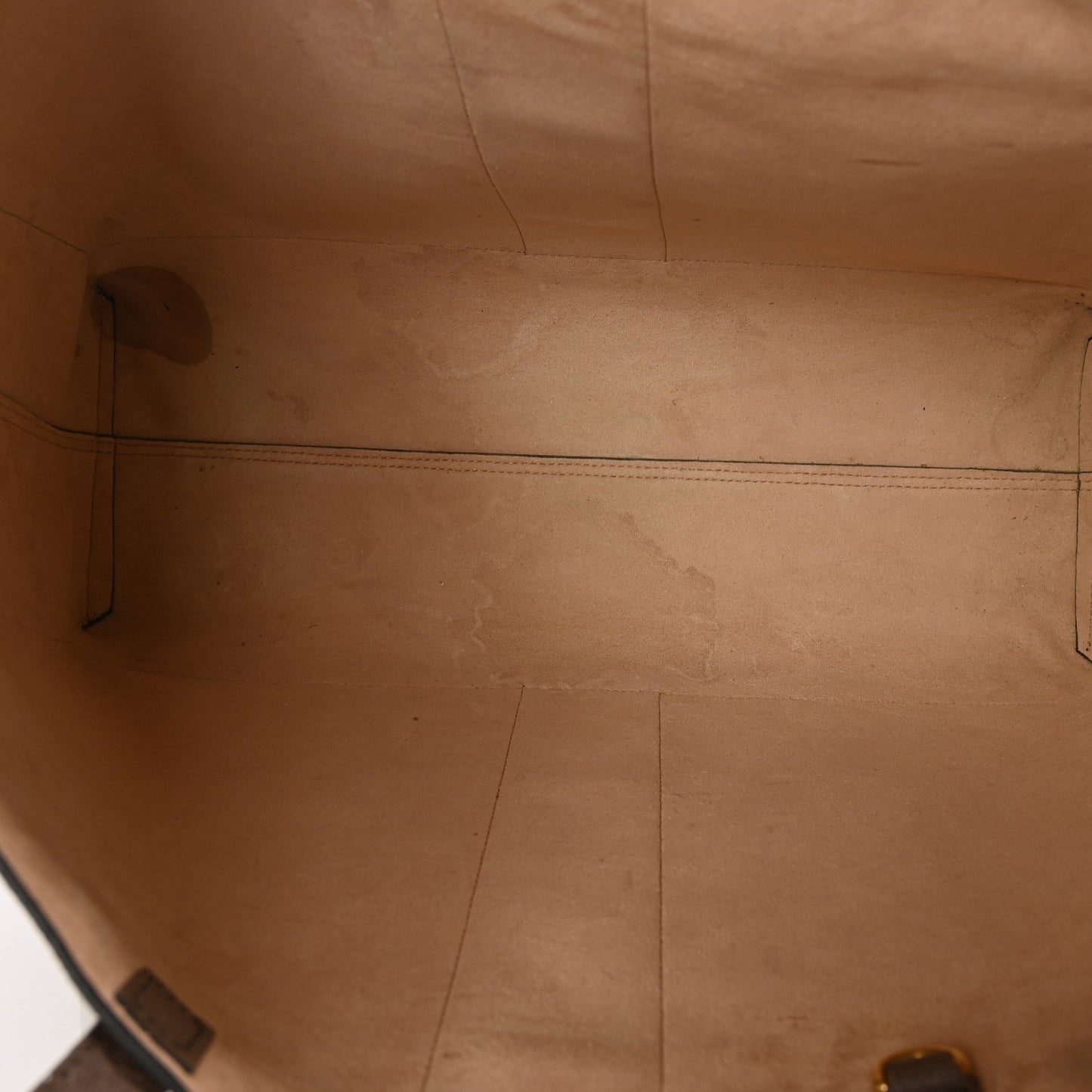 GG Supreme Monogram Web Ophidia Tote Brown