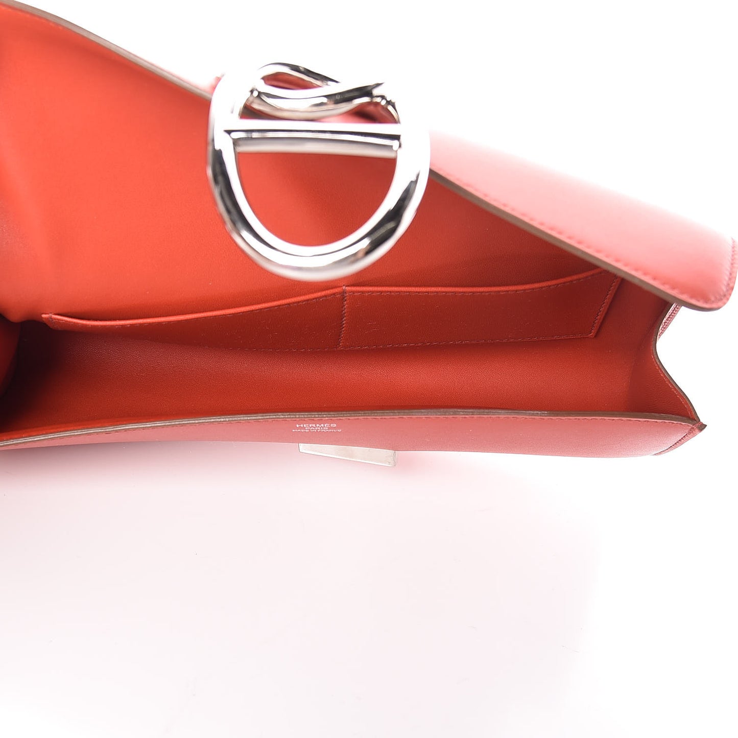 Tadelakt Egee Clutch Sanguine