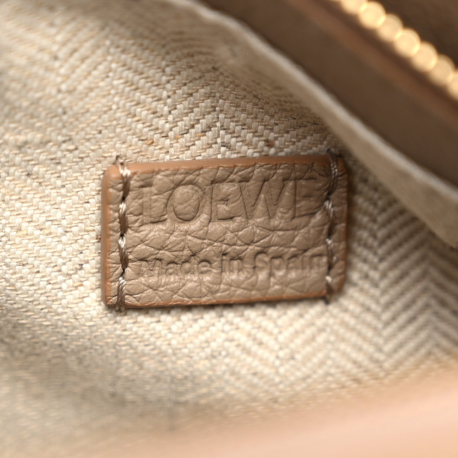 Loewe Calfskin Mini Puzzle Edge Bag Sand 6 of 10