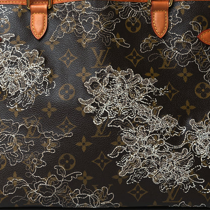 Louis Vuitton Monogram Dentelle Batignolles Horizontal Silver 9 of 9