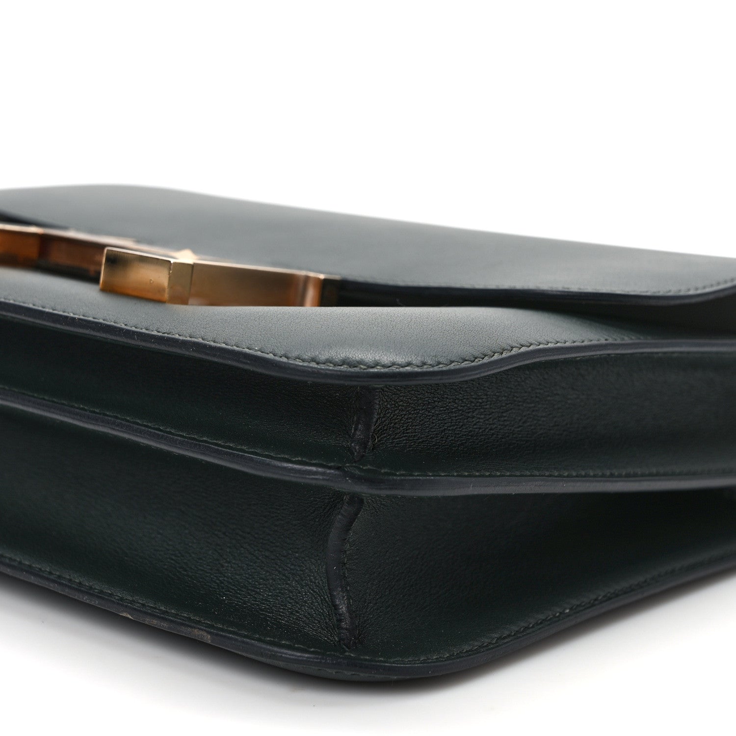 Hermes Swift Horseshoe Constance 24 Vert Anglais Gris Perle 18 of 23