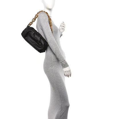 Bottega Veneta Calfskin The Pouch Chain Fondant 2 of 11