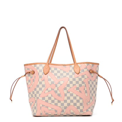 Louis Vuitton Damier Azur Tahitienne Neverfull MM 1 of 11