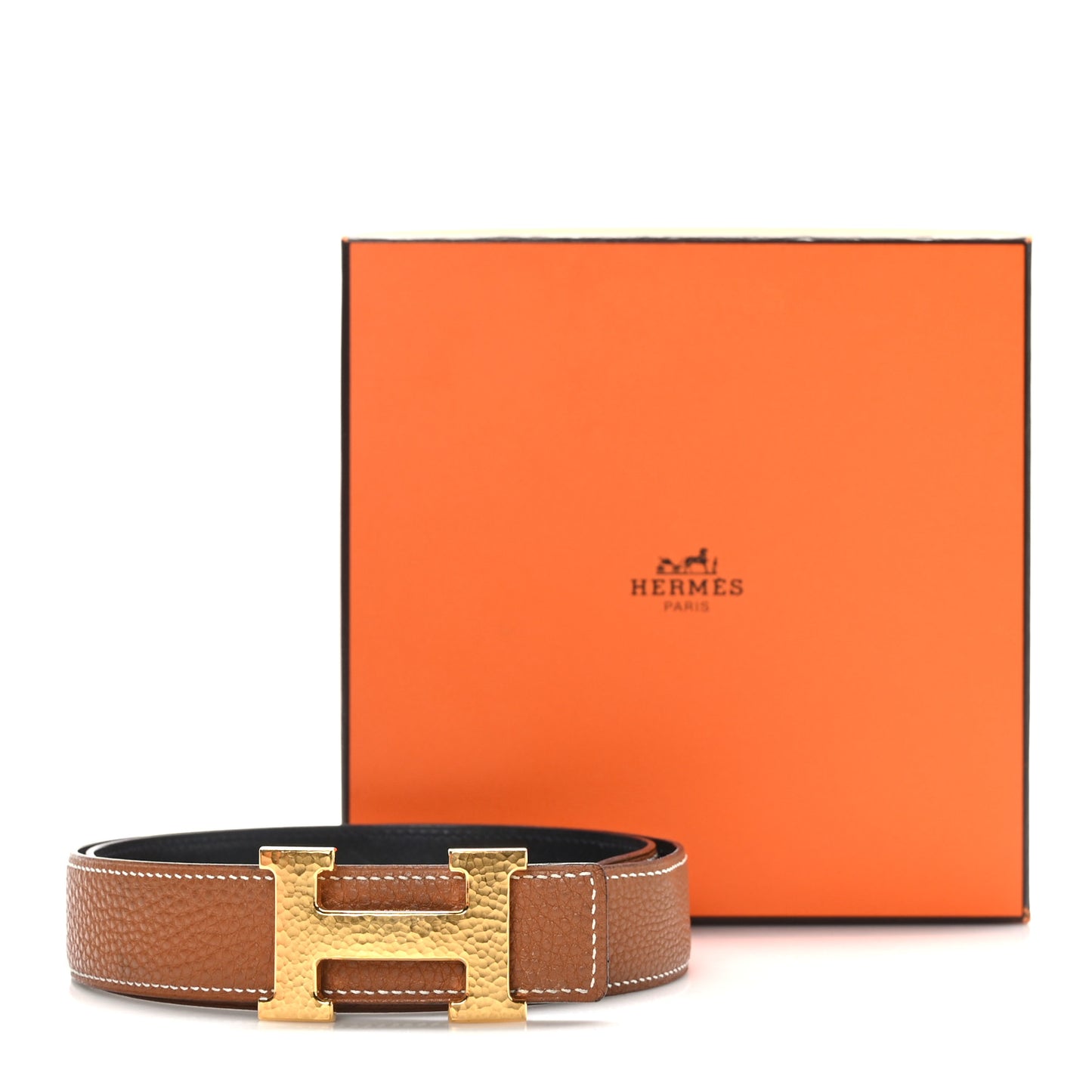 Box Togo 32mm Martelee H Belt 80 32 Black Gold