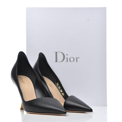 Christian Dior Calfskin D-Sculpture Pumps 36 Black 19 of 19