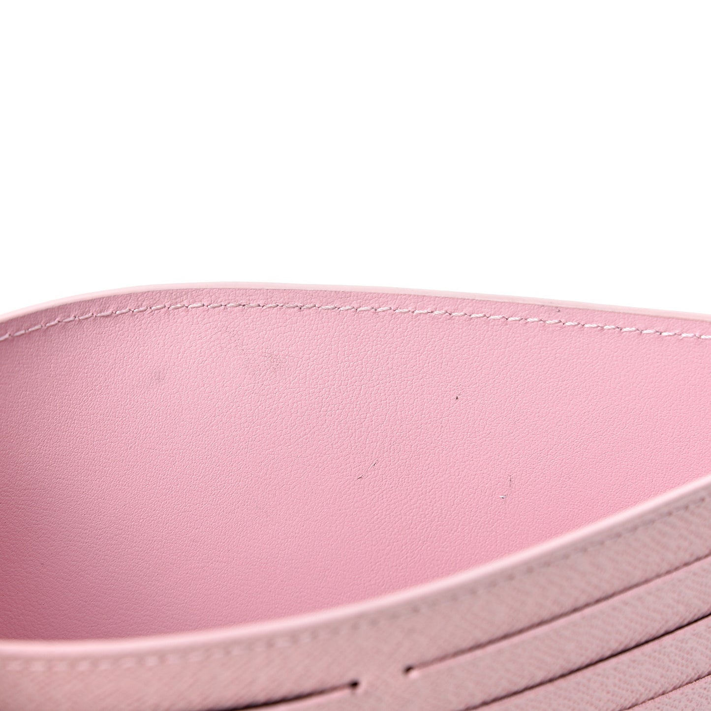 Calfskin Felicie Card Holder Insert Rose Ballerine