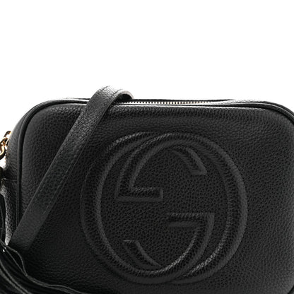 Gucci Pebbled Calfskin Small Soho Disco Bag Black 9 of 13