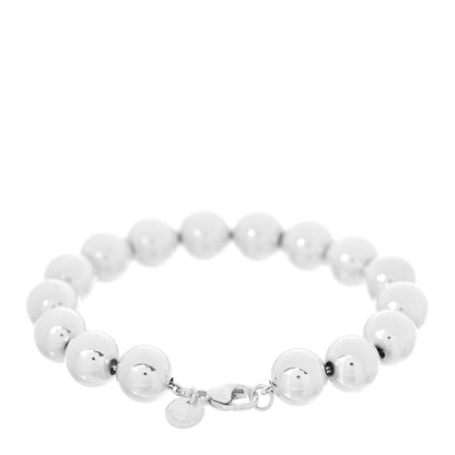 Tiffany Sterling Silver 10mm HardWear Ball Bracelet 3 of 6