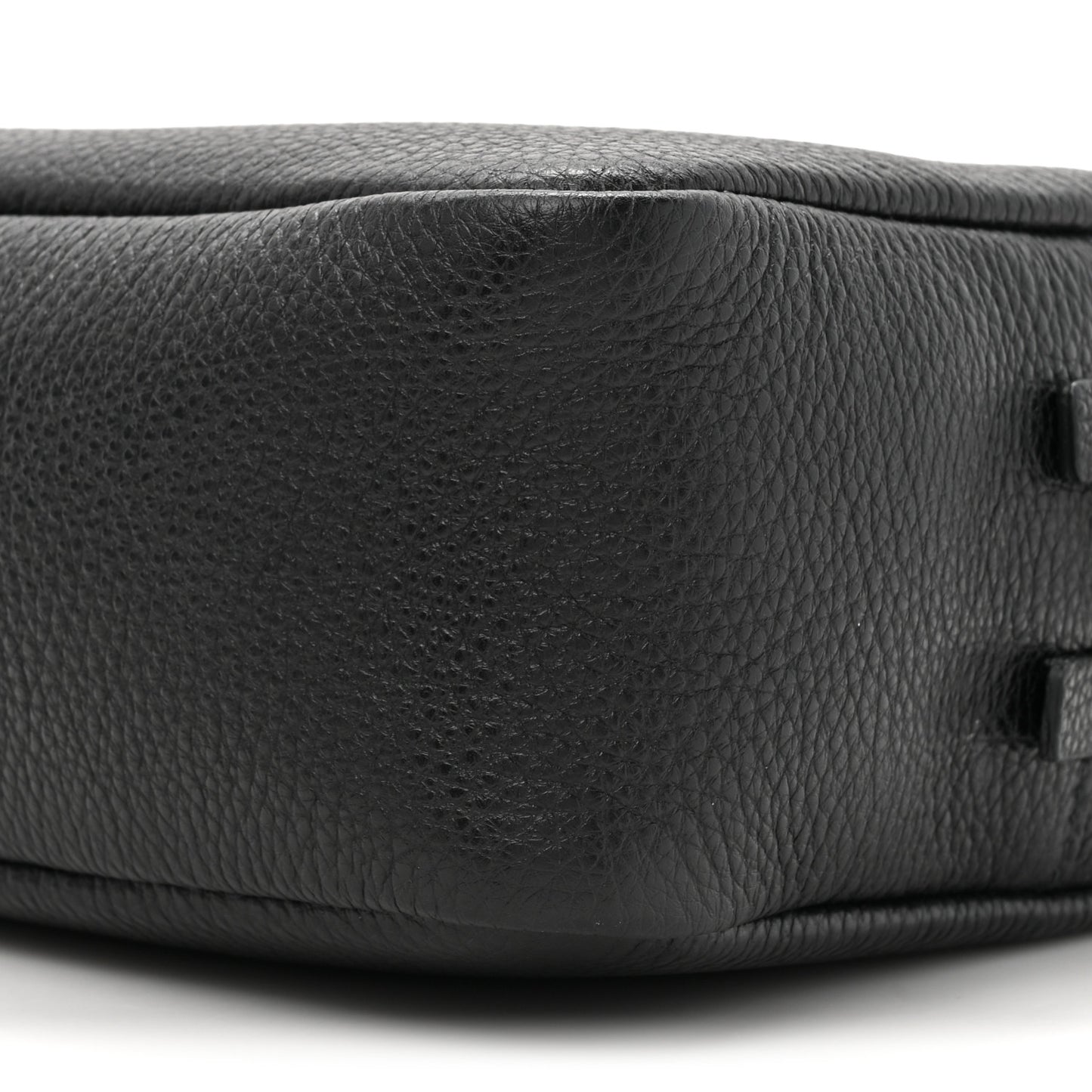 Vitello Daino Soft Camera Crossbody Black