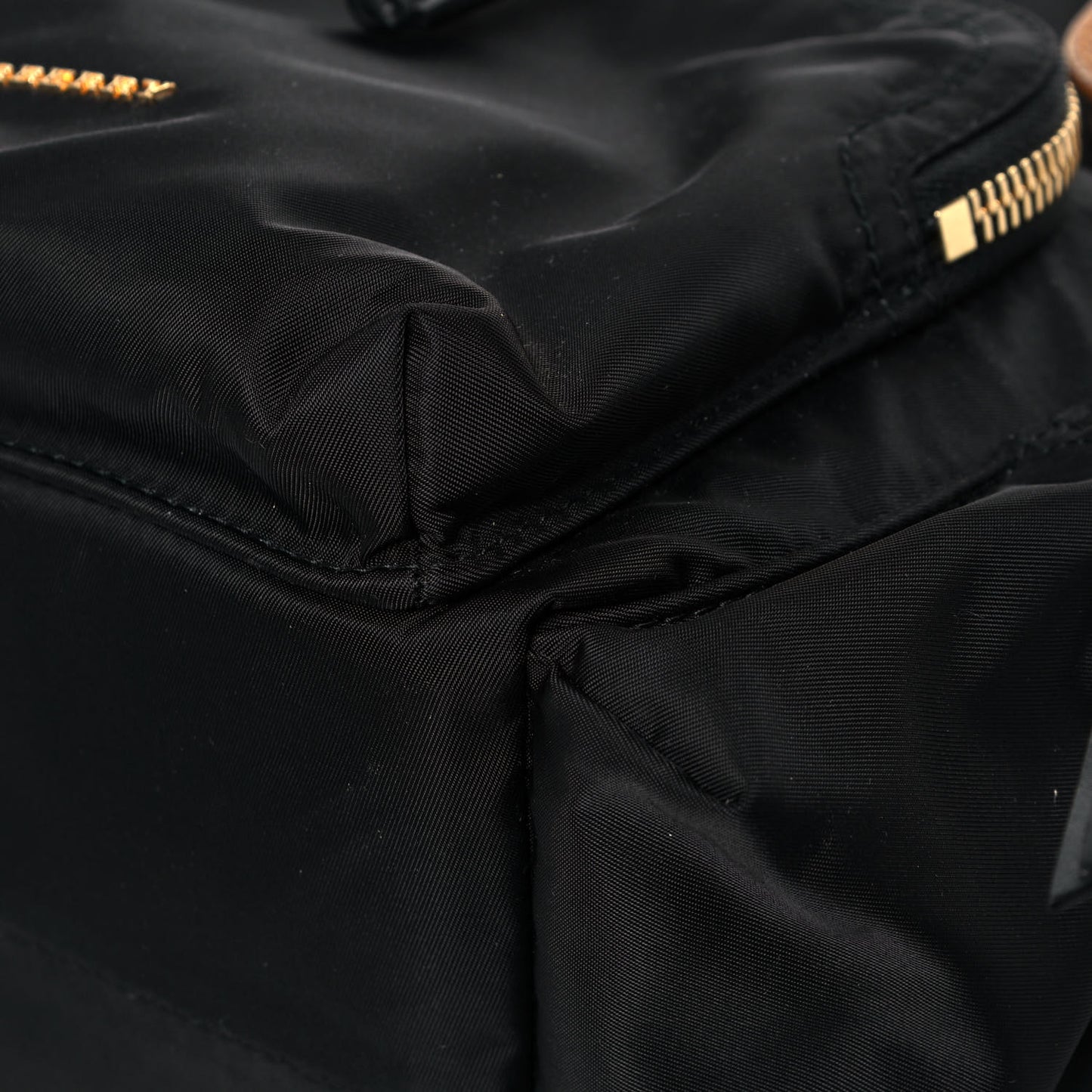 Nylon Large Rucksack Backpack Black