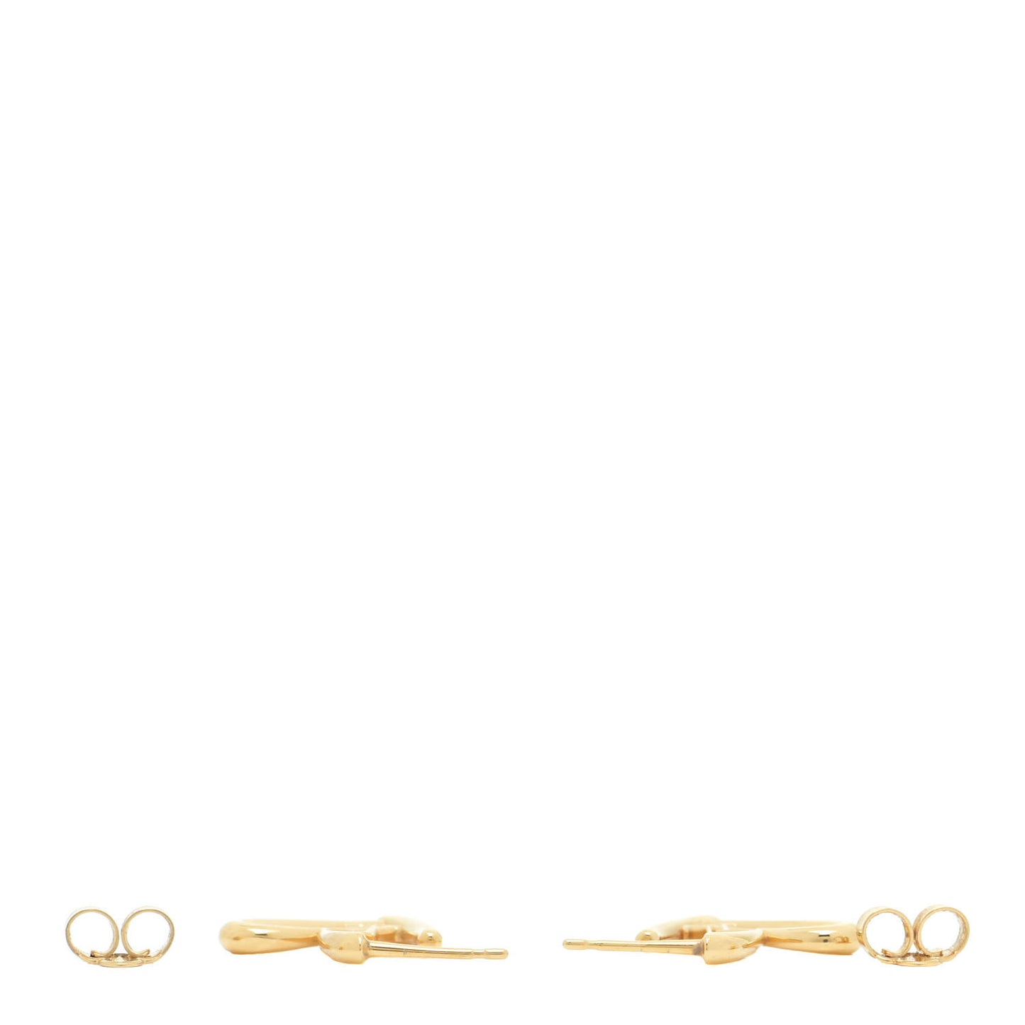 Fall In Love Heart Earrings PM Gold