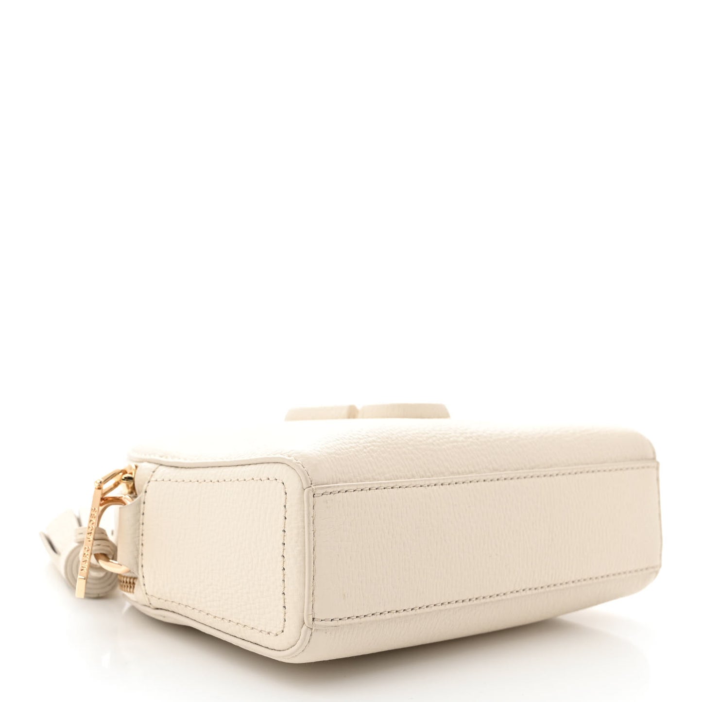 Calfskin Shutter Camera Crossbody Bag Ivory