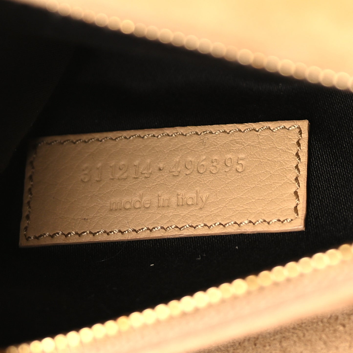 Calfskin Classic Y Satchel Beige