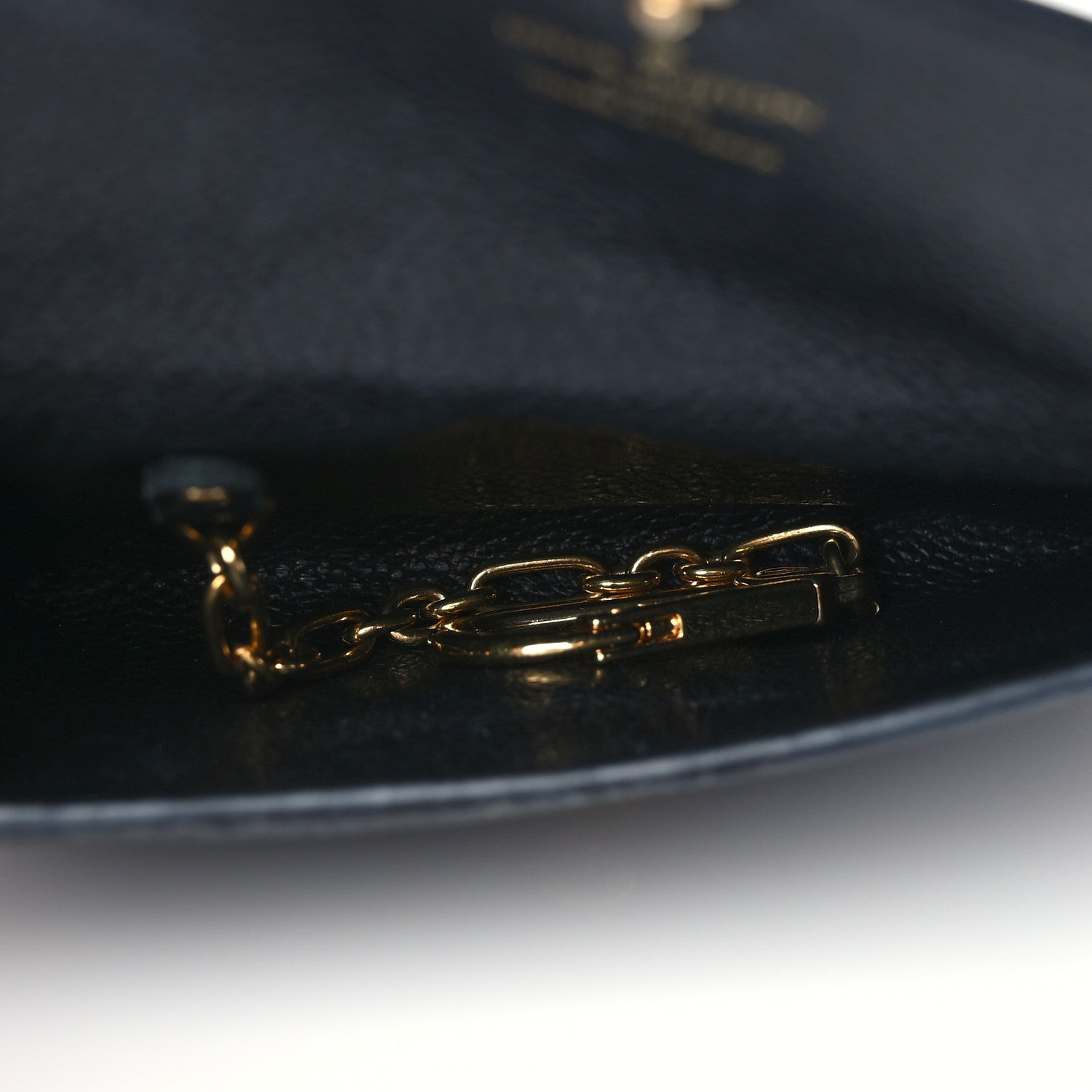 Louis Vuitton Empreinte Key Pouch Black 5 of 7