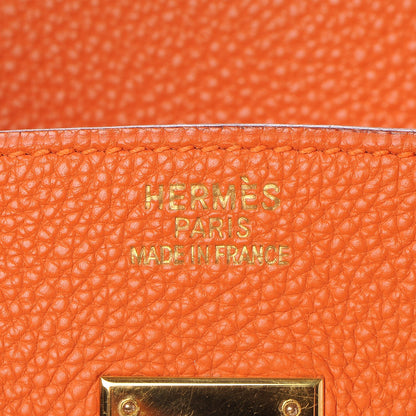 Hermes Togo Birkin 35 Orange 19 of 38