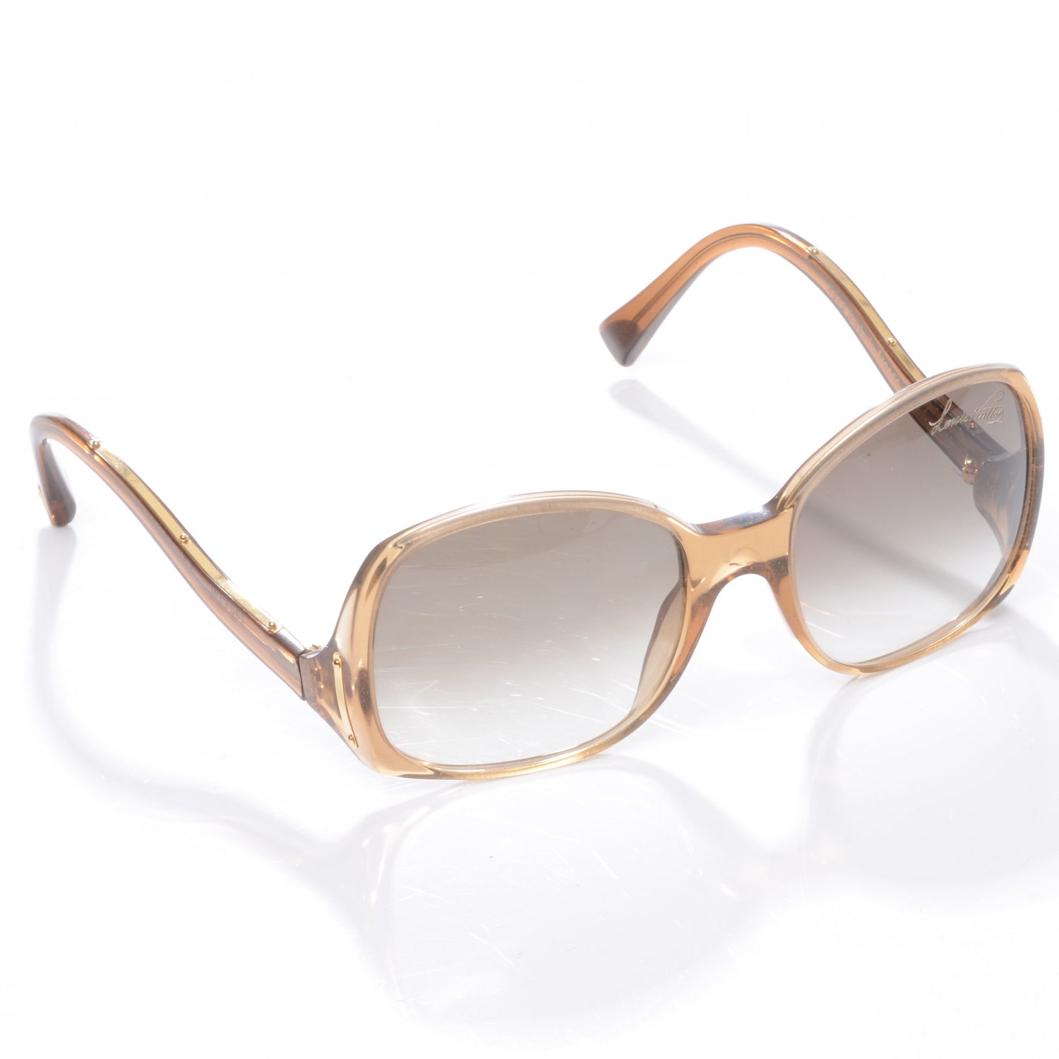 Louis Vuitton Gina Sunglasses Light Glitter Honey 3 of 6