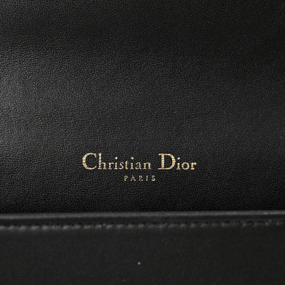 Christian Dior Lambskin Cannage Lady Dior Pouch Black 7 of 14