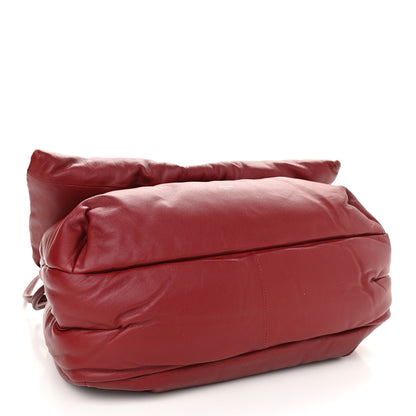 Celine Smooth Lambskin Medium Pillow Flap Burgundy 4 of 11