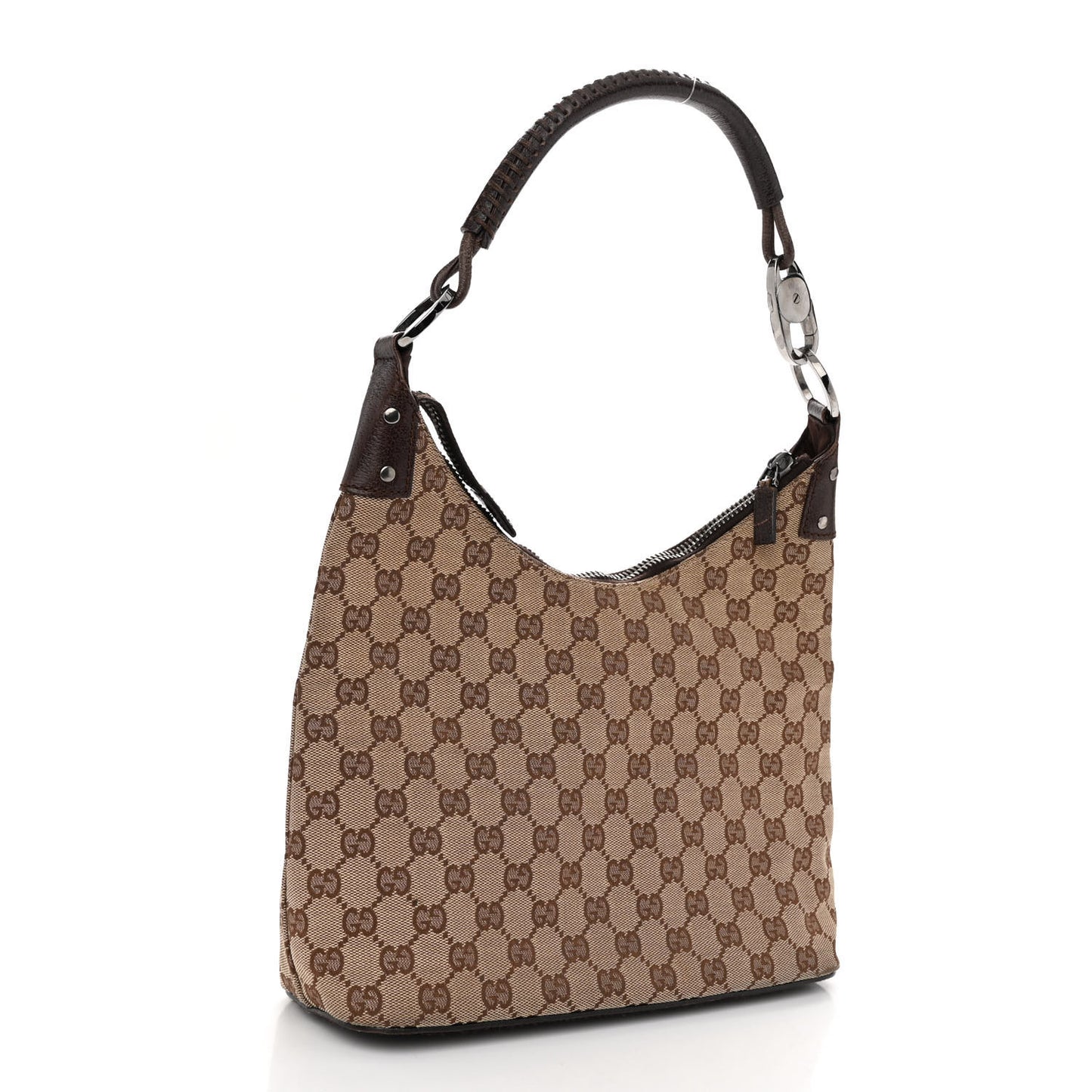 Monogram Shoulder Bag Dark Brown
