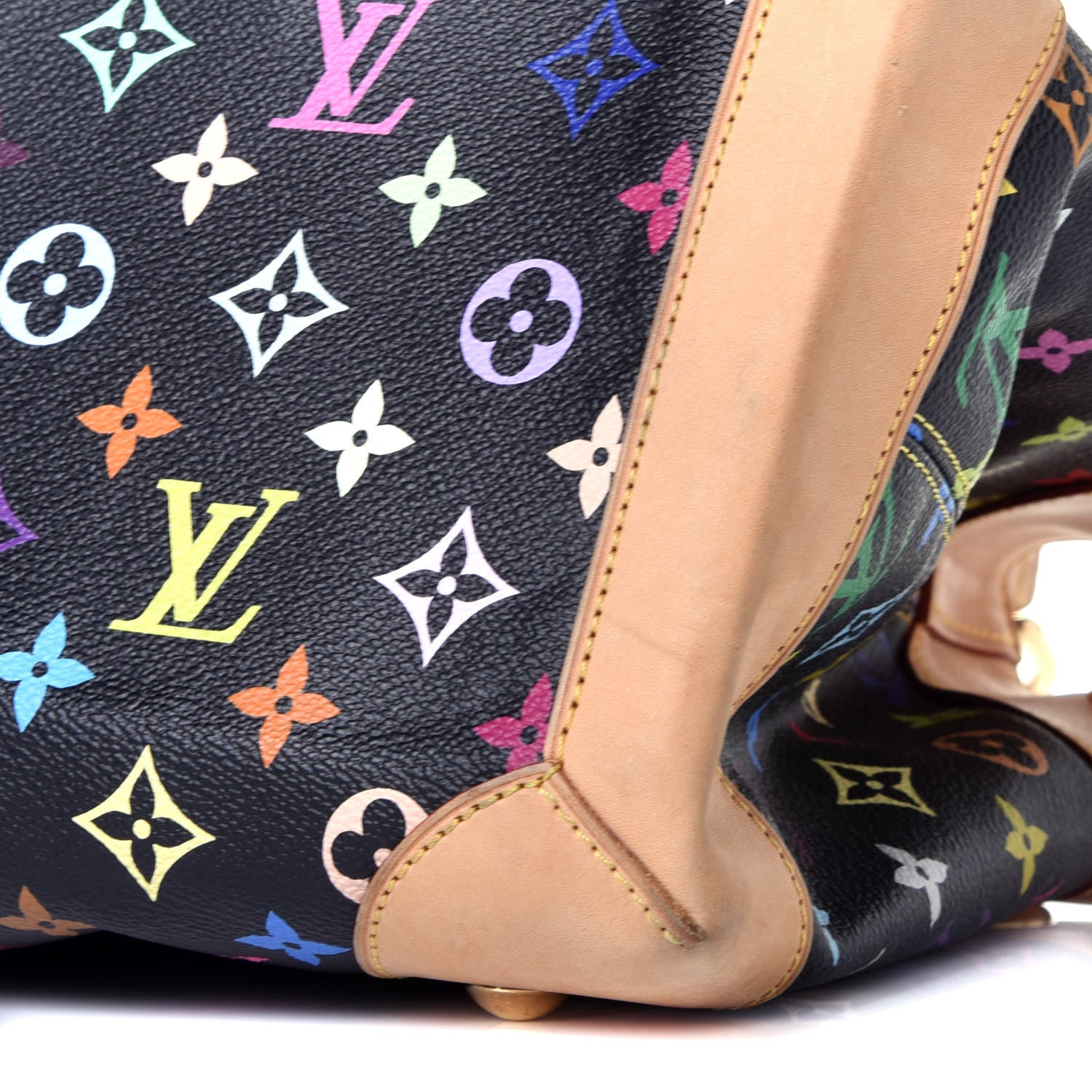 Louis Vuitton Monogram Multicolor Ursula Black 8 of 8