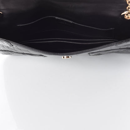Gucci Crocodile Tom Ford Jeweled Dragon Bag Black 5 of 12
