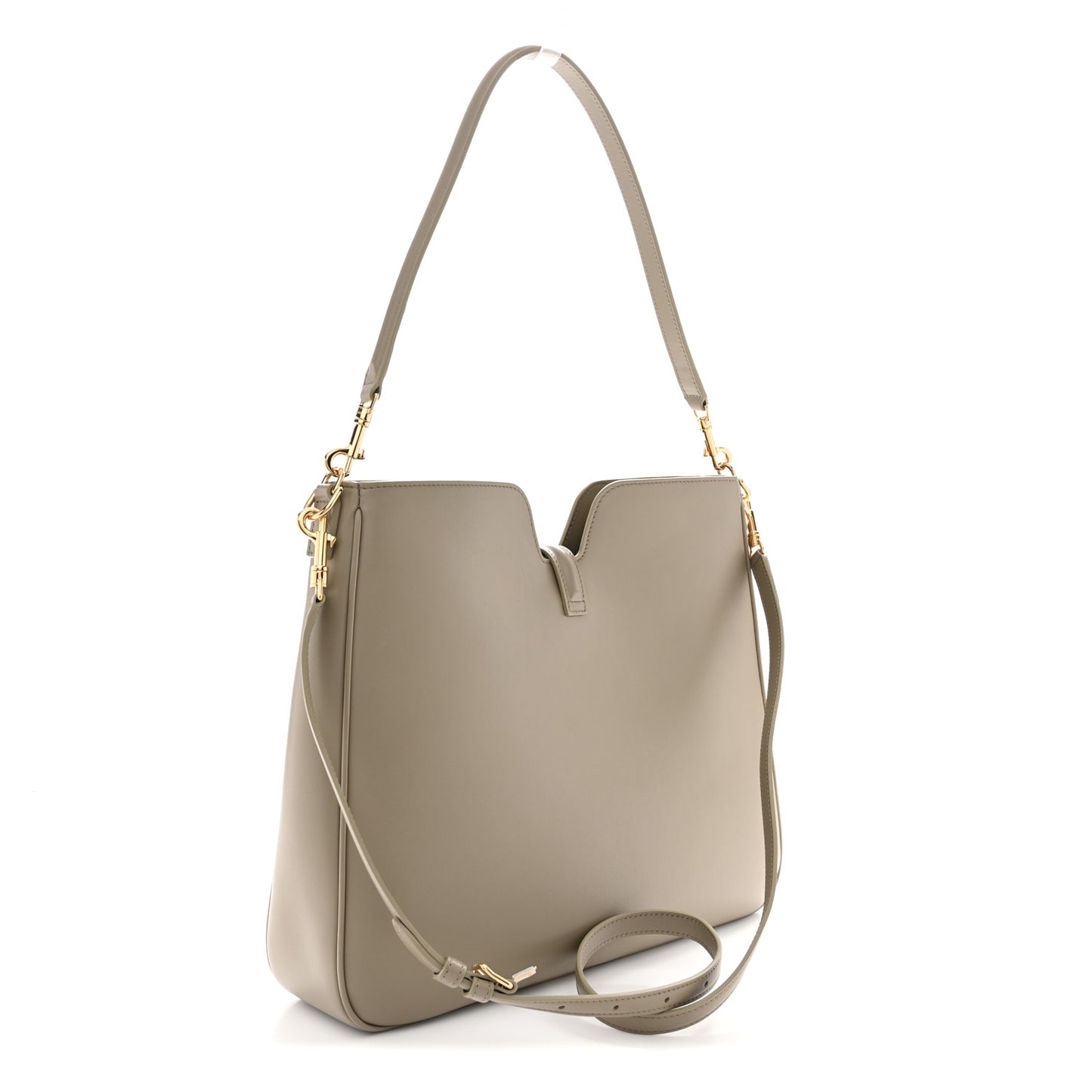 Smooth Calfskin Medium Camille 16 Soft Bag Taupe