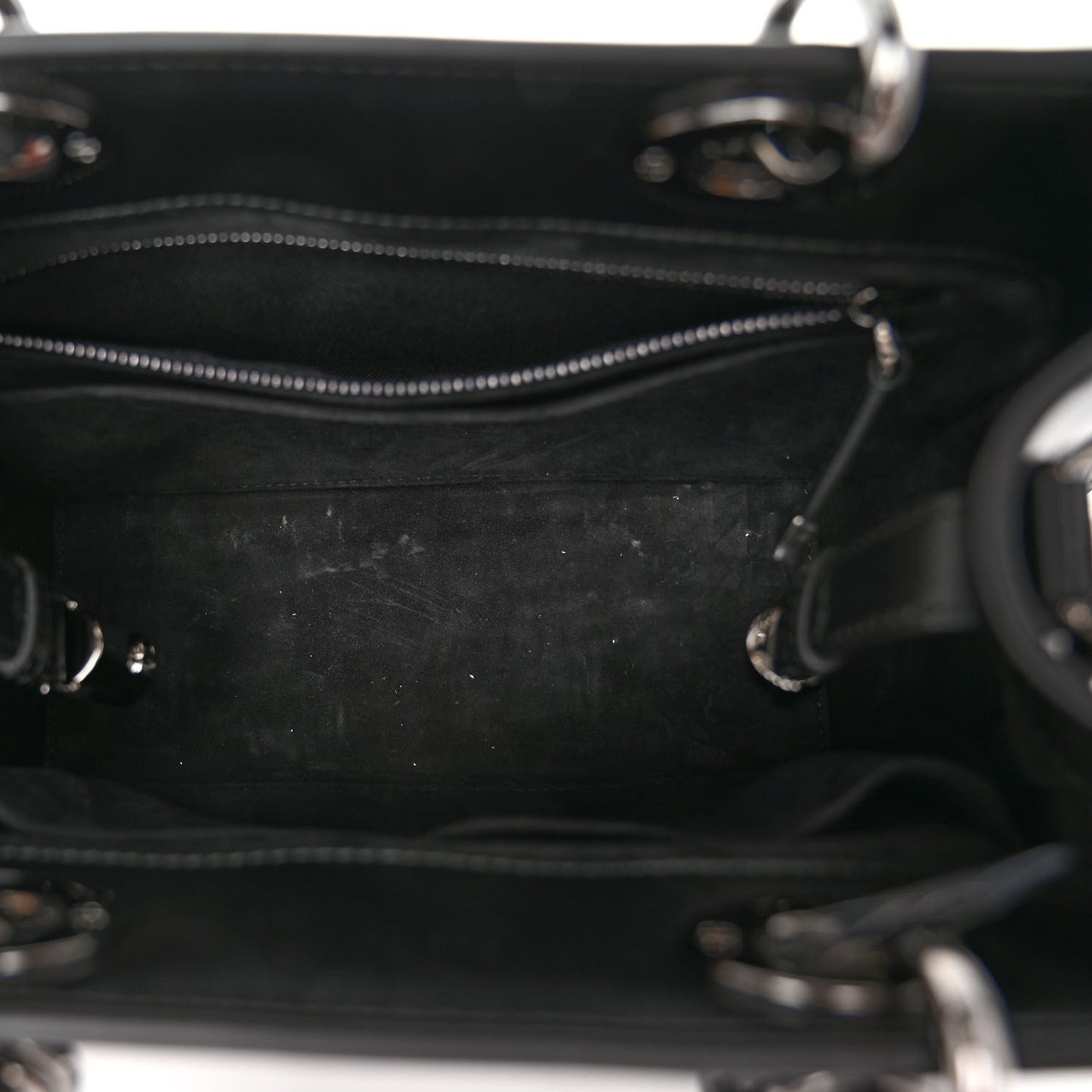 Calfskin Cannage Small The Lady 95.22 Black