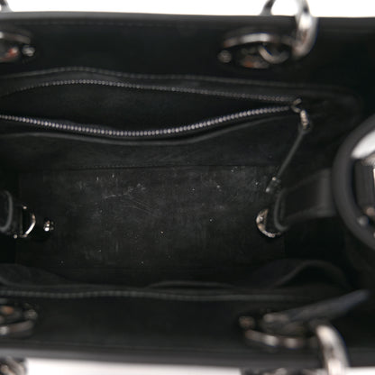 Christian Dior Calfskin Cannage Small The Lady 95.22 Black 5 of 9