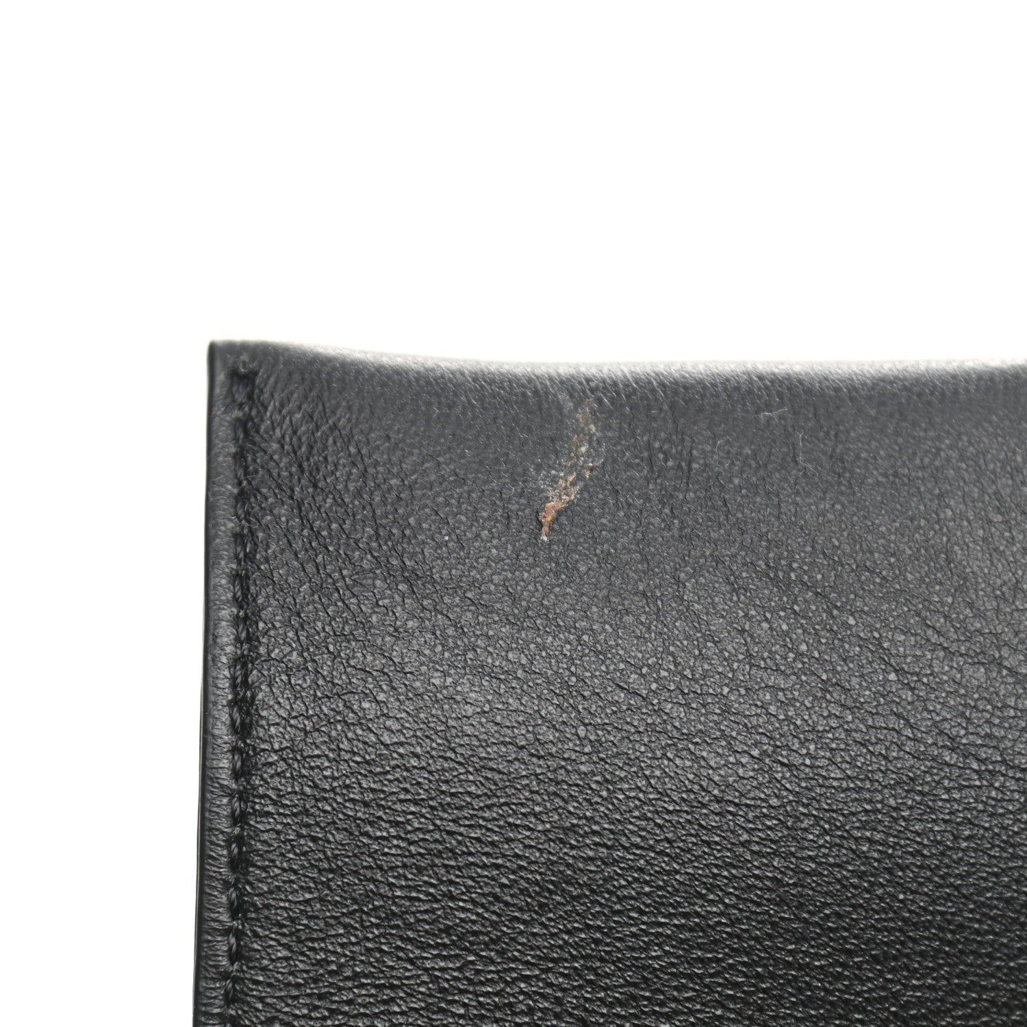 Celine Drummed Calfskin Suede Large Trapeze Black 11 of 11