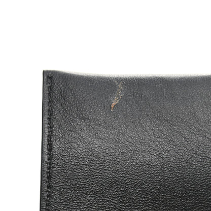 Celine Drummed Calfskin Suede Large Trapeze Black 11 of 11