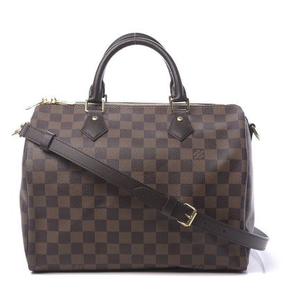 Louis Vuitton Damier Ebene Speedy Bandouliere 30 1 of 11