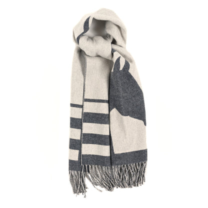 Hermes Cashmere Casaque Love Story Muffler 1 of 3