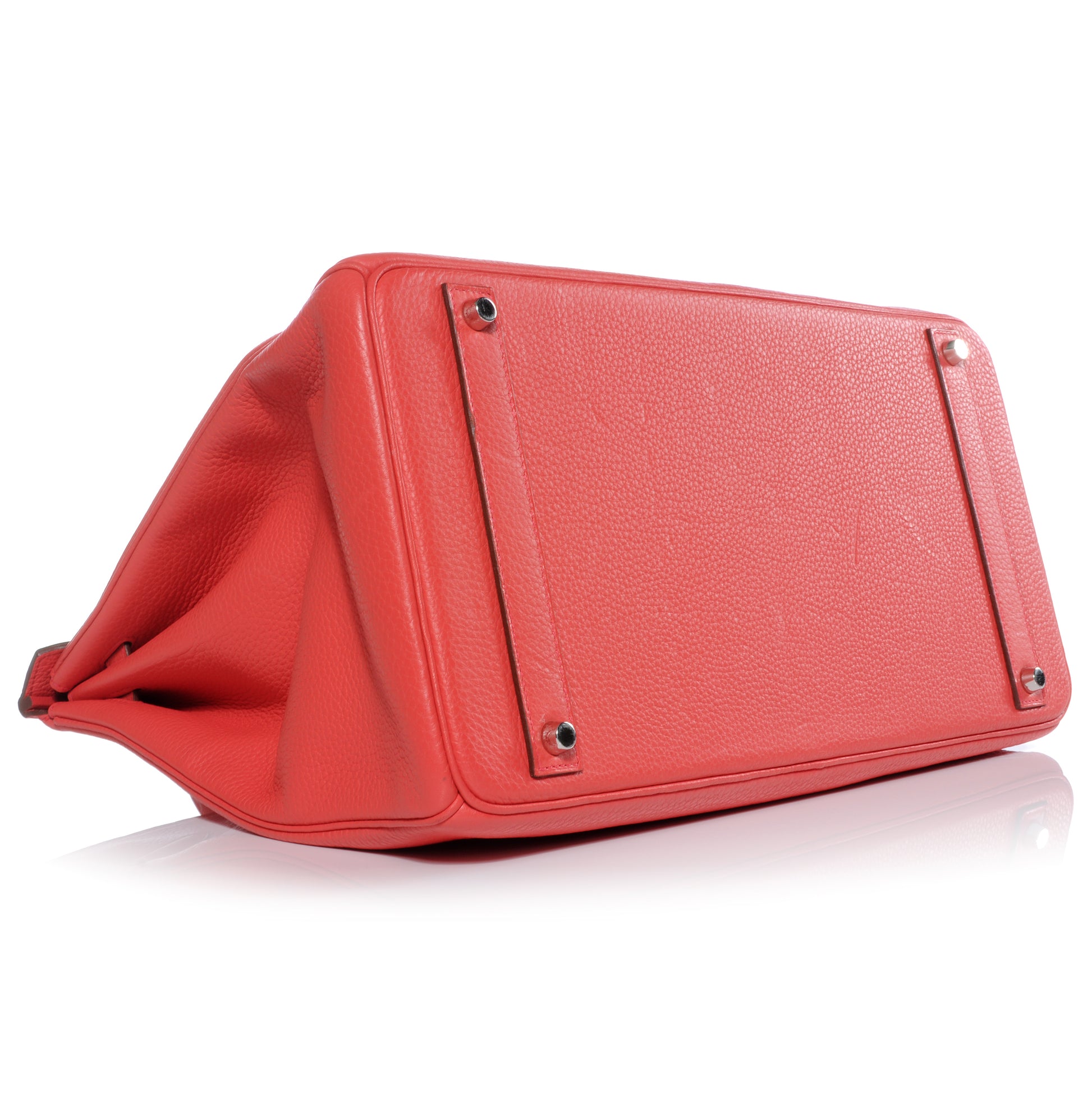 Hermes Taurillon Clemence Birkin 40 Bougainvillea 5 of 9