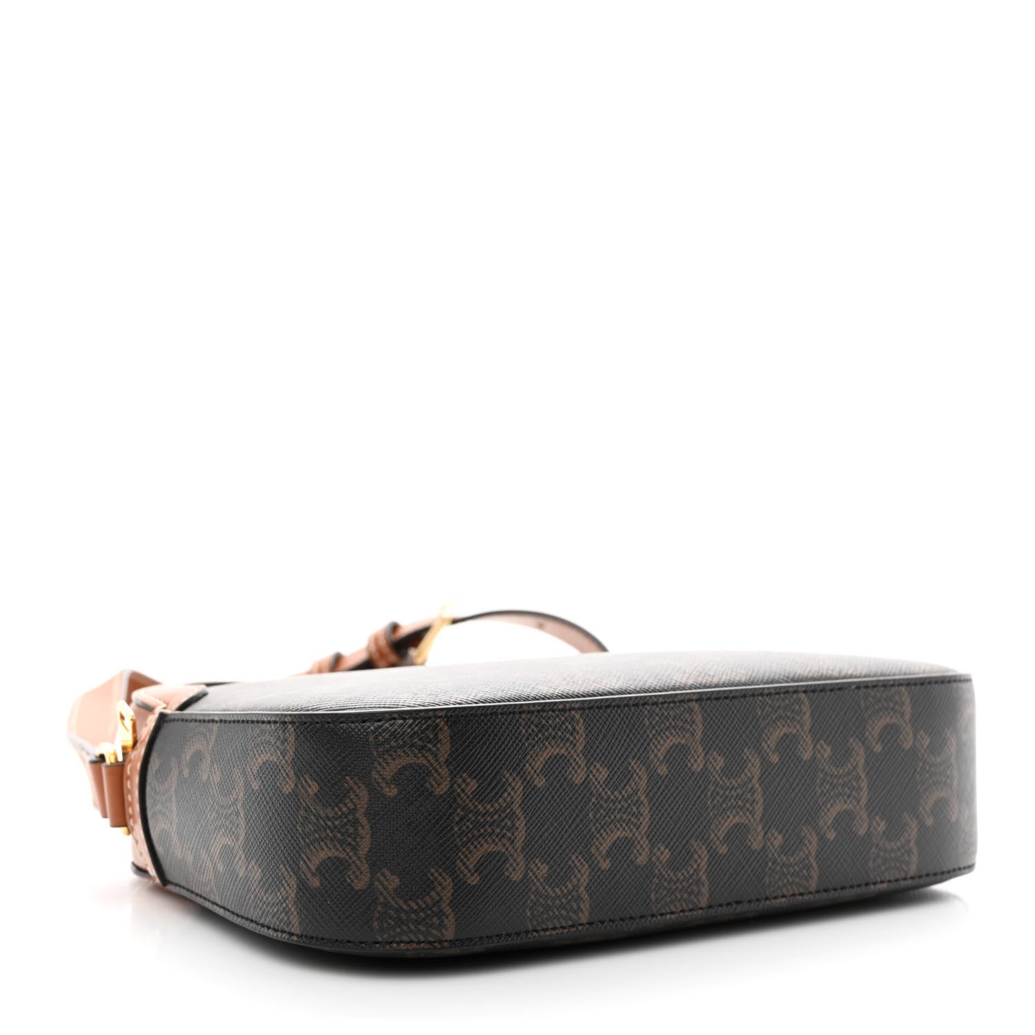 Celine Triomphe Canvas Small Camera Bag Tan 4 of 10