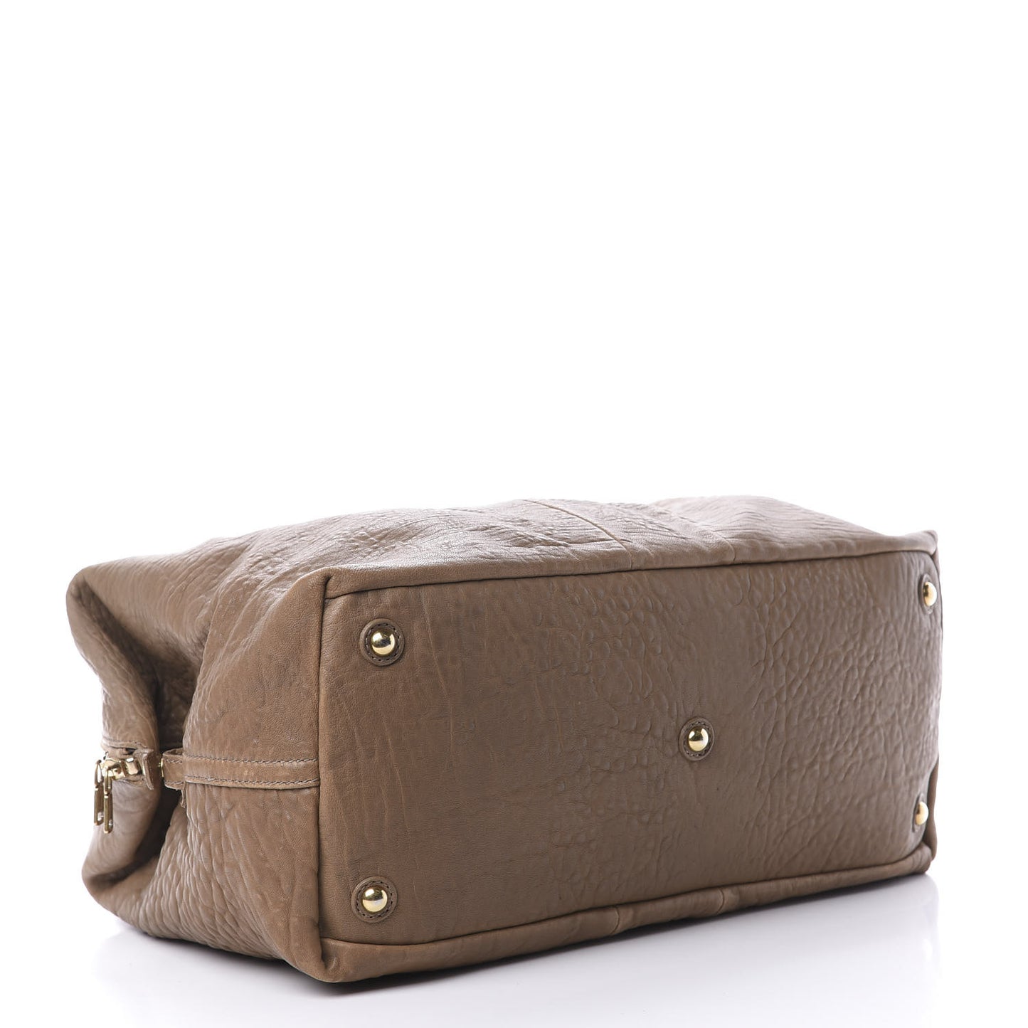 Pebbled Lambskin Medium Easy Sac Brown