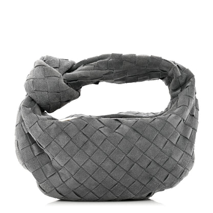 Bottega Veneta Suede Intrecciato Mini Jodie Thunder 1 of 10