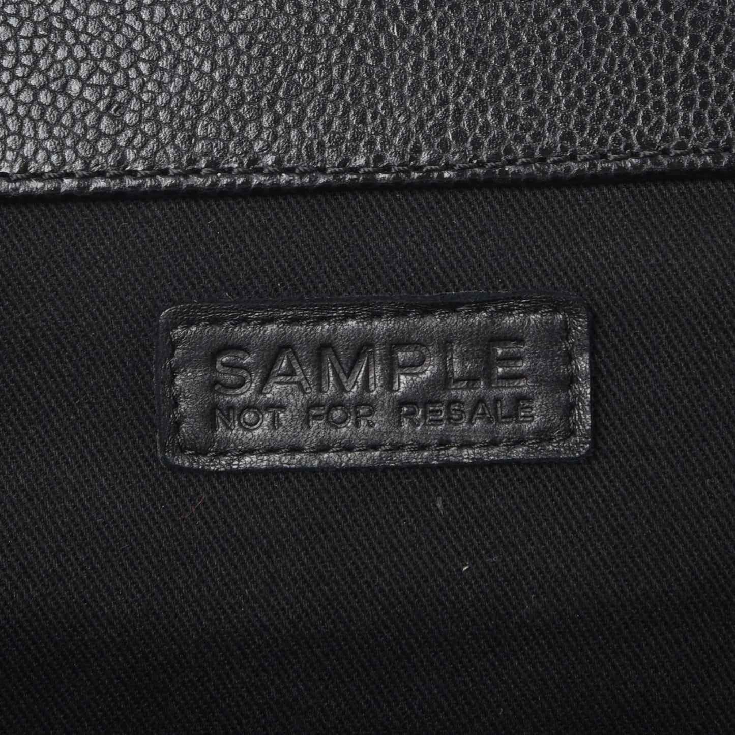Caviar Quilted CC Large Clutch Black