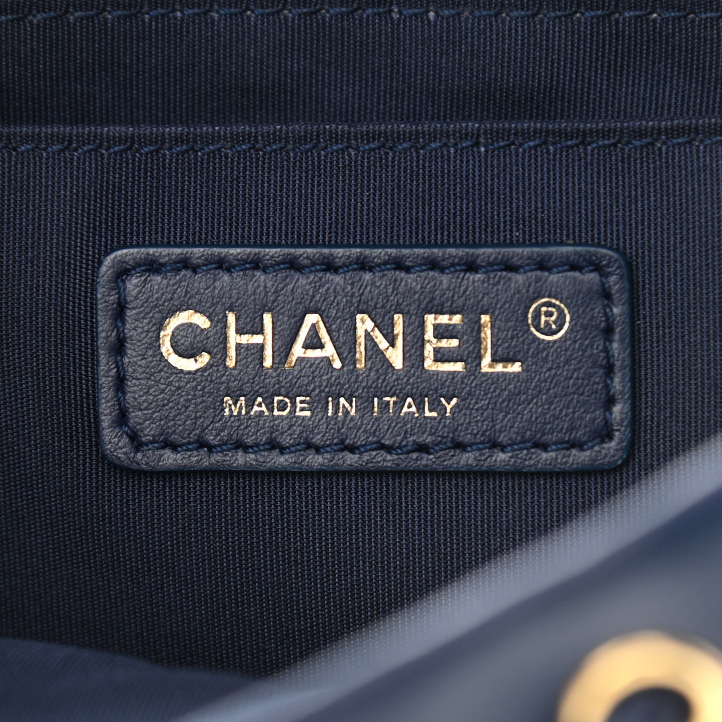 Lambskin Quilted Small Urban Spirit Backpack Navy