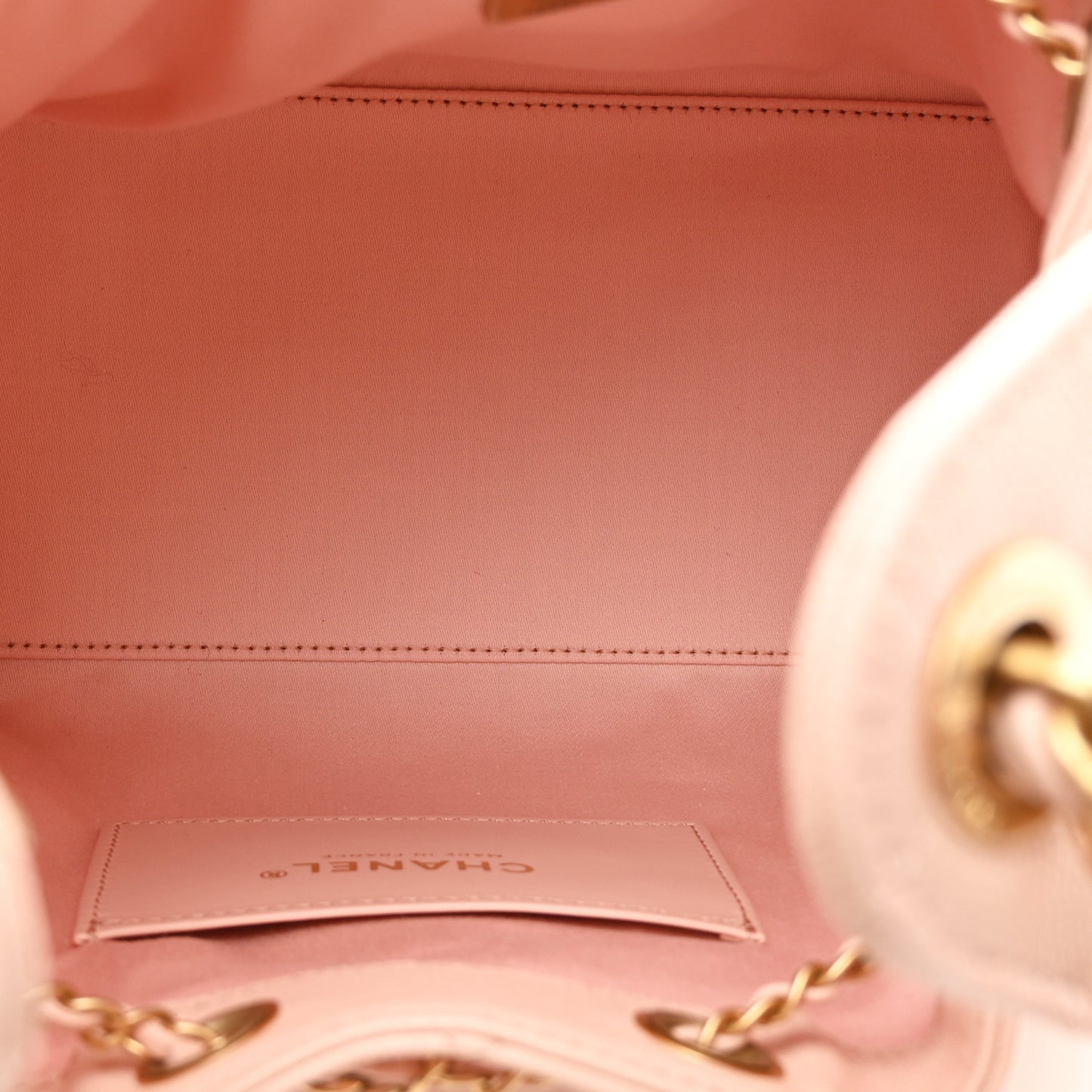Caviar Quilted Small Chanel 25 Handbag Light Pink