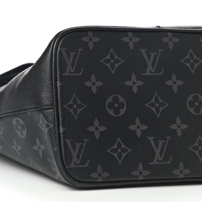 Louis Vuitton Taiga Monogram Eclipse Outdoor Tote Black 9 of 10
